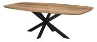 DTP Home Deens Ovale Eettafel 'Evo' Teakhout, 240 x 110cm - thumbnail
