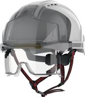 JSP Industriekletterhelm | weiß/rauch | ABS | EN 397, EN 50365, EN 12492 | 1 stuk - AMF270-405-F00 - AMF270-405-F00 - thumbnail