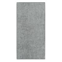 Cawö Cawö Two-Tone Stripe Handdoek 50x100 schiefer - thumbnail