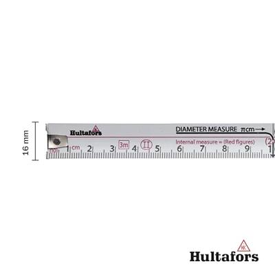 Hultafors Talmeter Markeermeter 3m VP met diameter - HU359403 - HU359403 Hultafors Talmeter Markeermeter 3m VP met diameter - HU359403 - HU359403
