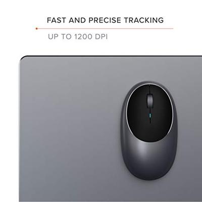 Satechi M1 Muis Bluetooth Optisch Antraciet 1200 dpi - thumbnail