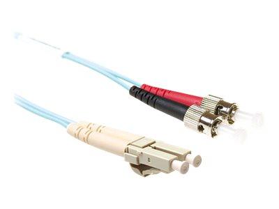 ACT RL7651 Glasvezel Patchkabel Duplex LSZH - LC/ST 50/125µm OM3 - 1,5 meter