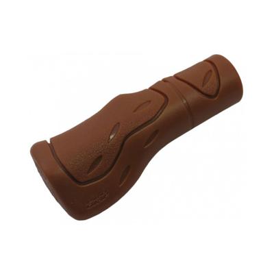 Pro Grip Handvat ergonomisch lang-model bruin (per stuk)