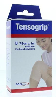 Tensogrip Elastisch buisverband D 1m x 7.50cm huidskleur 1 Stuks Tensogrip Elastisch buisverband D 1m x 7.50cm huidskleur 1 Stuks
