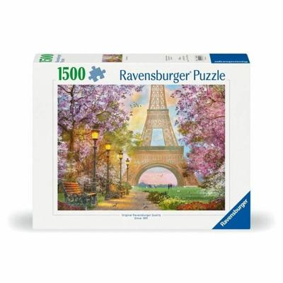 Ravensburger legpuzzel verliefd in parijs, 1500st.