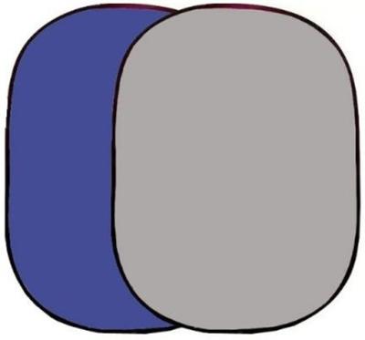 Falcon eyes background board bcp-07-03 blauw/grijs 148x200 cm