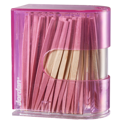 Jordan Tandenstoker tafeldispenser 125 stuks 1 Stuks