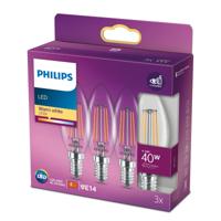 Philips 4,3W - E14 - 2700K - 470 lumen set van 3 - 929001889759 - thumbnail