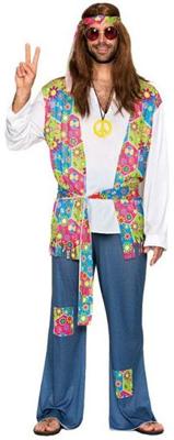 Hippie kostuum man budget