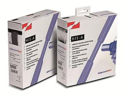 HellermannTyton 308-11203 Krimpkous met lijm Transparant 12 mm 4 mm Krimpverhouding:3:1 5 m