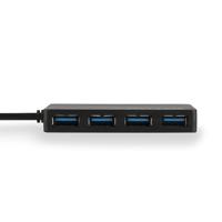 USB-HUB NGS NGS-HUB-0044 Zwart 480 Mbps - thumbnail