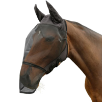 Vliegenmasker met halster Pony - thumbnail