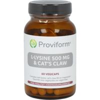Proviform L-Lysine 500mg & Cat&apos;s Claw Vegicaps - thumbnail