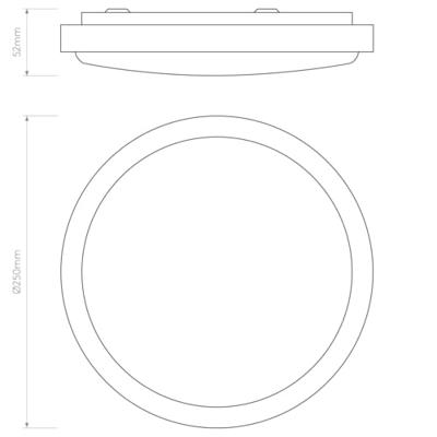 Astro Lighting Denia Plafondlamp - Chroom Astro Lighting Denia Plafondlamp - Chroom