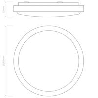 Astro Lighting Denia Plafondlamp - Chroom - thumbnail