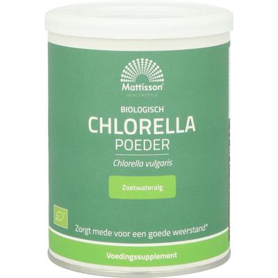 Mattisson Chlorella poeder bio 125 Gram