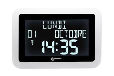 Geemarc VISO15_WH_VDE Zendergestuurd Zendgestuurde klok Wit Geemarc VISO15_WH_VDE Zendergestuurd Zendgestuurde klok Wit