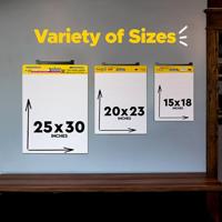 Post-it mini meeting chart, ft 45,7 cm x 38,1 cm, blanco - thumbnail