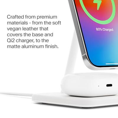 Twelve South HiRise 2 Deluxe draadloze oplaadstand - White
