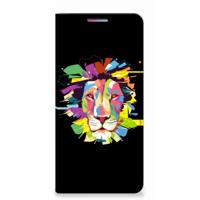 Motorola Moto G60s Magnet Case Lion Color - thumbnail