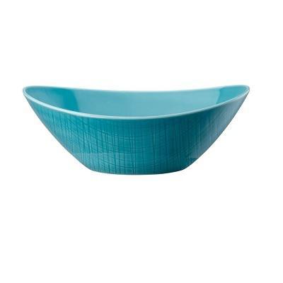 ROSENTHAL - Mesh Aqua - Schaal ovaal 20x15cm 0,63l ROSENTHAL - Mesh Aqua - Schaal ovaal 20x15cm 0,63l