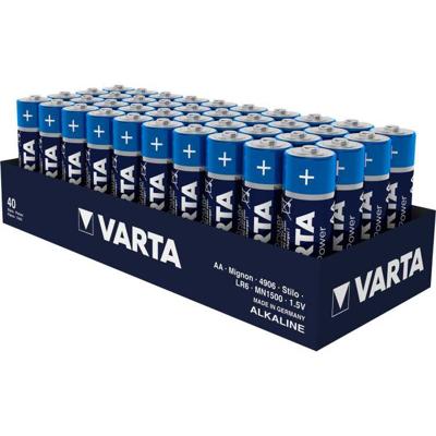 VARTA Alkaline (Box) AA, 1.5V, 40 stuks batterij VARTA Alkaline (Box) AA, 1.5V, 40 stuks batterij