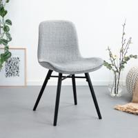 Sohome Eetkamerstoel 'Joey', kleur Lichtgrijs - thumbnail