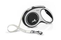 Flexi New Comfort M Tape rollijn 5 meter Zwart - thumbnail