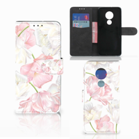 Motorola Moto G7 Power Hoesje Lovely Flowers - thumbnail