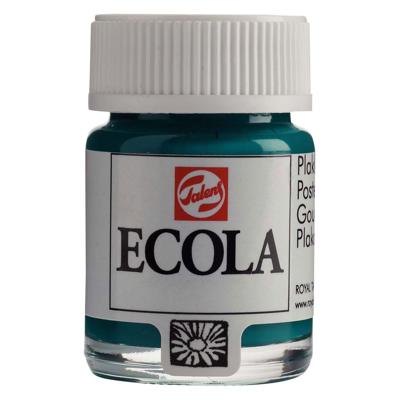 Bruynzeel Ecola plakkaatverf fles 16ml donkergroen 602