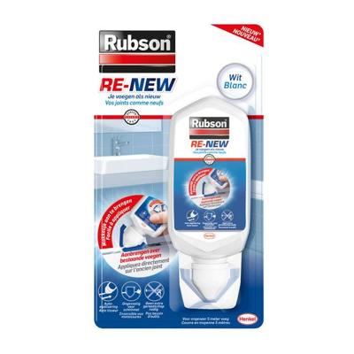 Voegkit Rubson Re-New 80ml wit | 12 stuks