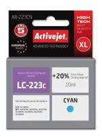 Activejet AB-223CN inkt (Brother LC223C vervanging; Supreme; 10 ml; blauw) - thumbnail