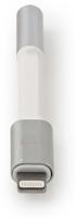 Nedis Lightning-Adapter | Apple Lightning 8- Pins naar 3,5 mm Female | 0.15 m | Aluminium | 1 stuks - CCTB39950AL015 CCTB39950AL015 - thumbnail