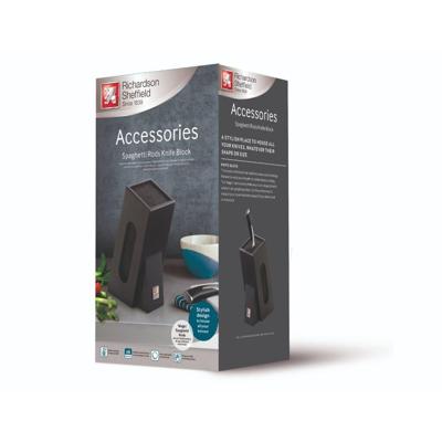 Richardson Sheffield spaghetti rods houten messenblok zwart
