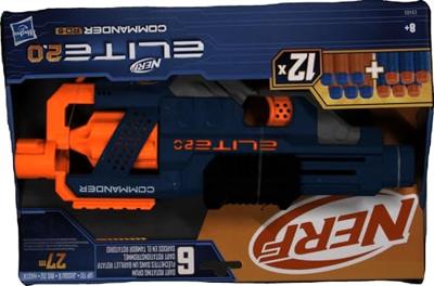 Hasbro Nerf elite 2.0 commander rd-6 met 12 pijltjes