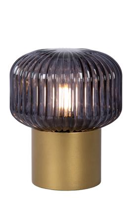 Lucide JANY - Tafellamp - Ø 16 cm - 1xE14 - Mat Goud / Messing