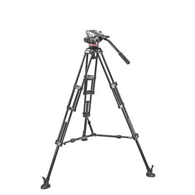 Manfrotto MVH502A + 546BK Pro Video statiefkit