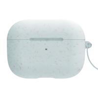 Incipio Organicore Hoesje compatibel met Apple AirPods Pro - Blauw [Ondersteunt draadloos opladen, biologisch afbreekbaar materiaal, inclusief lanyard] - thumbnail