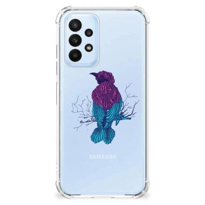 Samsung Galaxy A23 Stevig | Bumper Hoesje | Merel Samsung Galaxy A23 Stevig | Bumper Hoesje | Merel