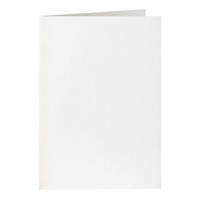 Correspondentiekaart Papicolor dubbel 105x148mm hagelwit pak à 6 stuks - thumbnail