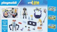 Playmobil® my life 71450 onderzoekers met robot - thumbnail
