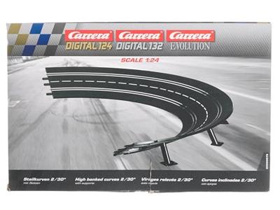 Carrera 20020575 Evolution, DIGITAL 132, DIGITAL 124 Steile bochten 2/30°