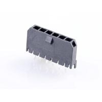 Molex 436500616 Male header, inbouw (standaard) Totaal aantal polen: 6 Rastermaat: 3 mm Inhoud: 1 stuk(s) Tray - thumbnail