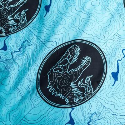 Jurassic World Dekbedovertrek Tracker Glow in the Dark - 140 x 200 cm - Katoen - 70 x 90 cm