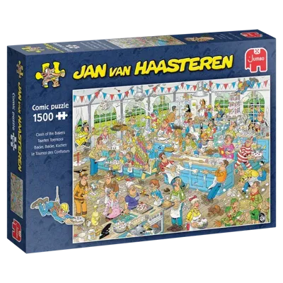 Jan van Haasteren ‚Taarten Toernooi Puzzel 1500 Stukjes Jan van Haasteren ‚Taarten Toernooi Puzzel 1500 Stukjes
