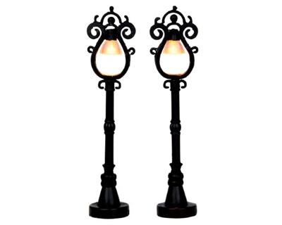 Kerstfiguur Parisian street lamp (4.5v) LEMAX - Lemax