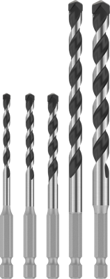 Bosch Accessoires Betonborenset HEX-5 | 5-delig | 4, 5, 6, 8, 10mm - 2608707004