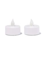HEMA Led-theelichten - 2 stuks (wit) - thumbnail