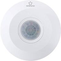 Renkforce 1488533 PIR-bewegingsmelder Plafond 360 ° Relais Wit IP20 - thumbnail