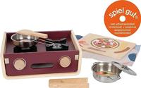 Small Foot - houten camping speelkeuken tasty, 9dlg. - thumbnail